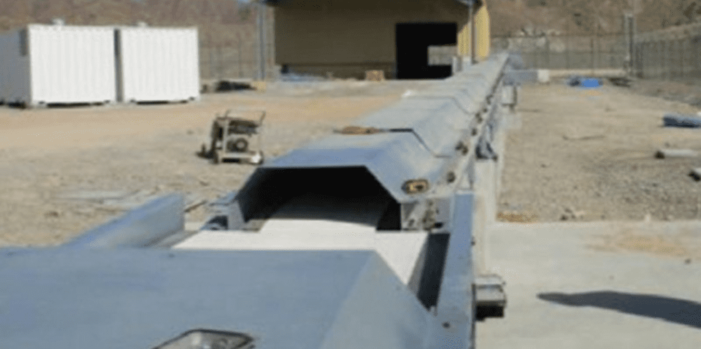 Conveyor for Mining Explosives