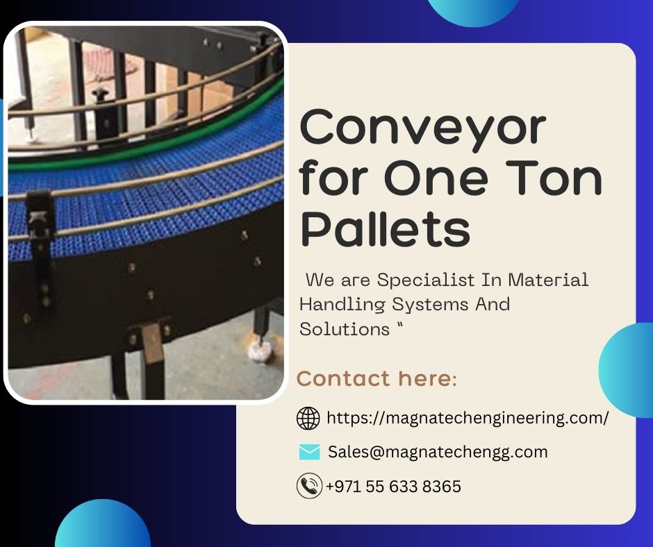 The Conveyor for One Ton Pallets