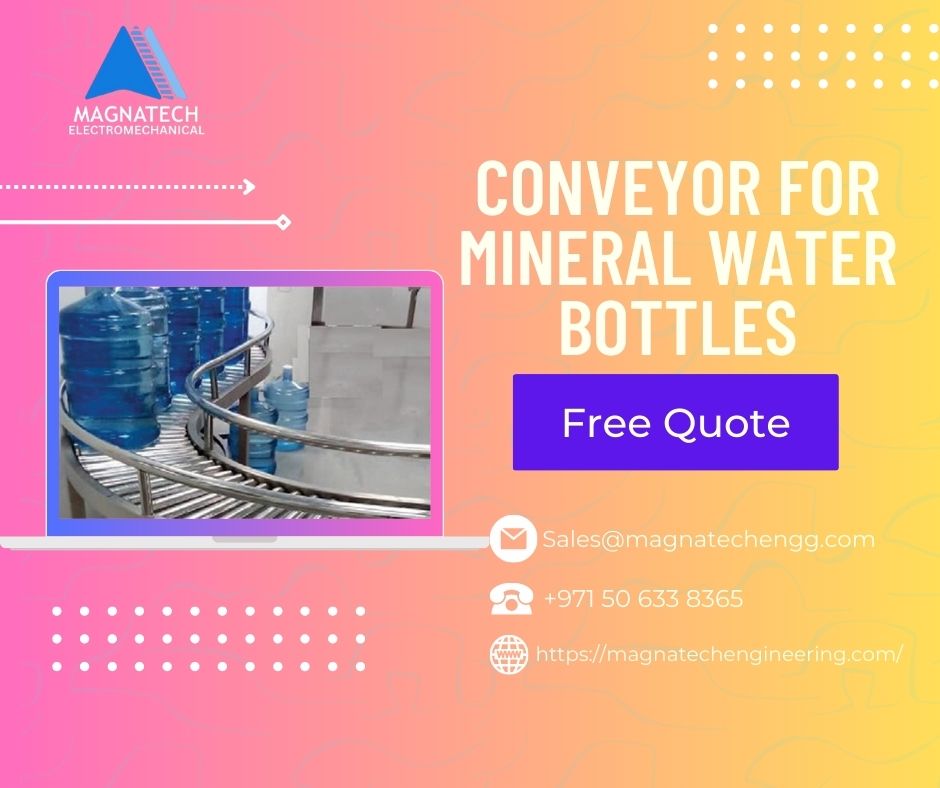 Conveyor for Mineral Water Bottles