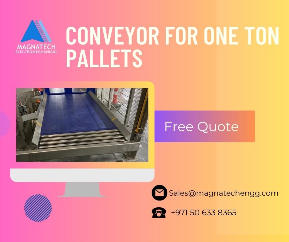 Conveyor for One Ton Pallets