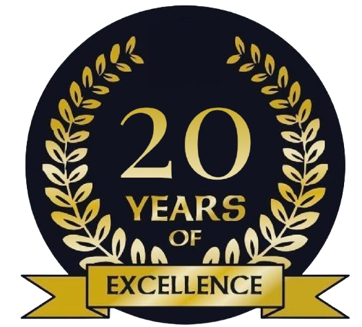 20 Years Excellence Logo